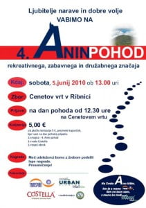 Plakat: 4. Anin pohod Plakat: 4. Anin pohod