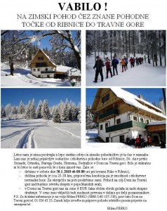 Vabilo na zimski pohod od Ribnice do Travne_gore