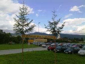 Fižolov dan 2010 v Hrovači - tabla