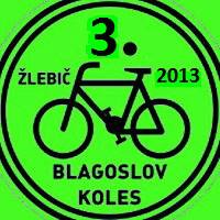 3. blagoslov koles v Žlebiču 2013 - plakat