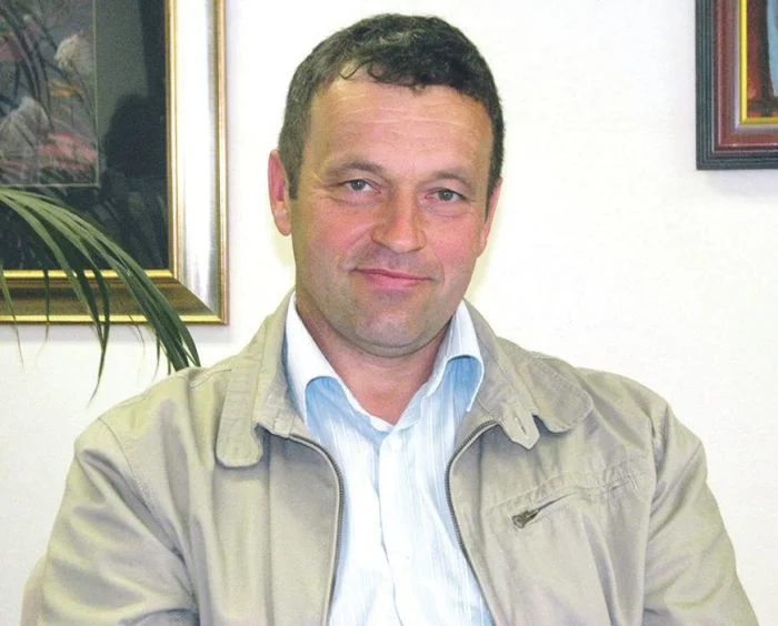 Tadej Tomšič — najskrbnejši lastnik gozda območne enote zavoda za gozdove Kočevje za leto 2014 (Foto: M. L.-S.)