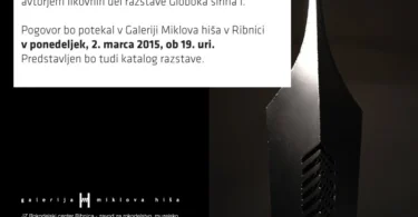 Vabilo - pogovorni večer z Markom Glavačem