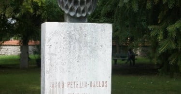 Jakob Petelin Gallus - kip v parku kulturnikov