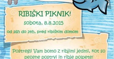 Ribiški piknik 2015, plakat