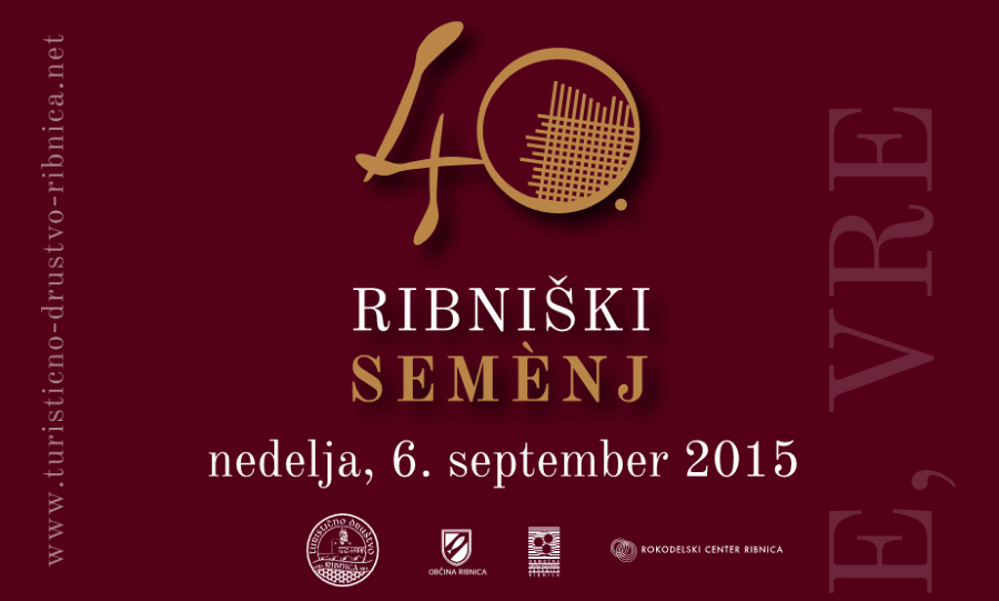 40. ribniški semenj - plakat