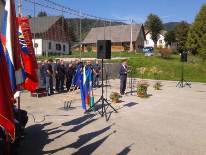 Spominska svečanost v Grčaricah ob obletnici tridnevnih bojev enot 14. divizije
