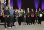 Župan Blaž Milavec s prejemniki priznanj za leto 2015