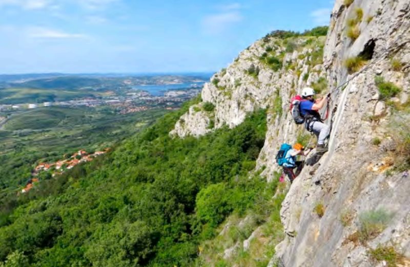 Razgledna ferata Bruno Biondi (foto Zdenka M.)