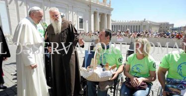 MzM motoristi pri papežu Frančišku