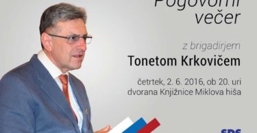 Pogovorni večer z Tonetom Krkovičem
