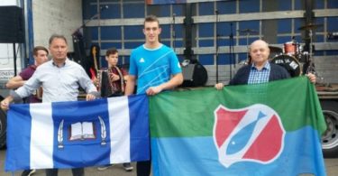 Nik Henigman na sprejemu v Rakitnici