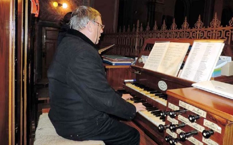 Alojz Osvald delo organista s srcem opravlja že 50 let