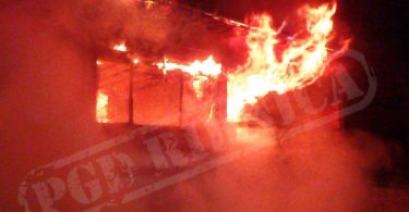 Požar hiše v Ribnici, 3.12.2016