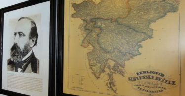 Peter Kozler, Zemljovid slovenskih dežel iz leta 1853