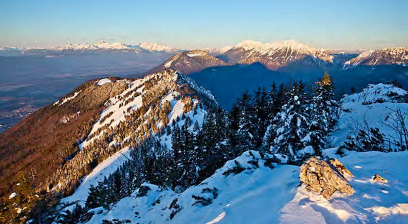 Razgledni greben Kriške gore, foto Jošt Gantar