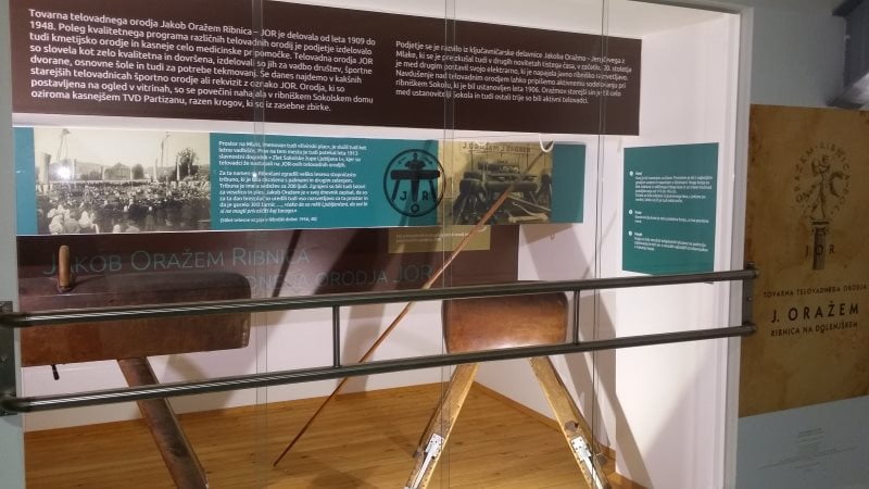 Telovadna orodja ribniške Tovarne telovadnega orodja JOR