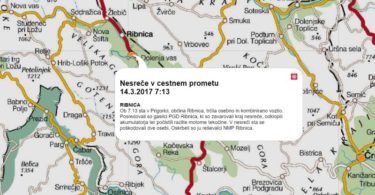 Prometna nesreča, Prigorica, 14.3.2017