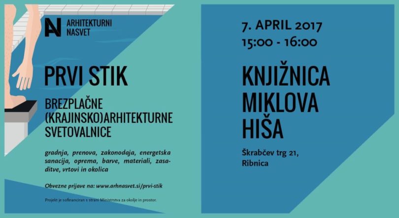 Prvi stik: Brezplačne krajinsko arhitekturne svetovalnice