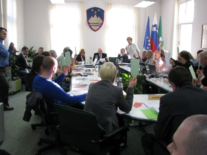 S 13. redne seje ribniškega občinskega sveta. (Foto: M. L.-S.)