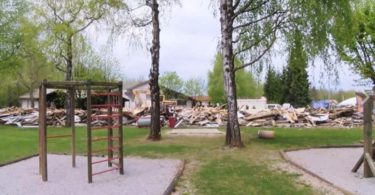 Porušen star ribniški vrtec