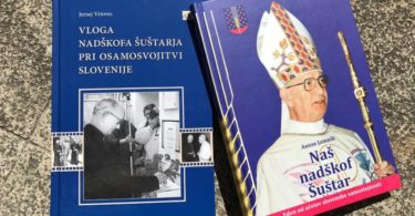 Jernej Vrtovec in škof dr. Anton Jamnik o nadškofu Šuštarju