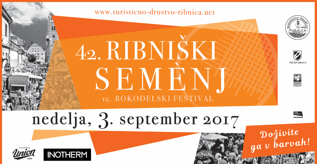 42. Ribniški semenj in 18. Rokodelski festival 2017
