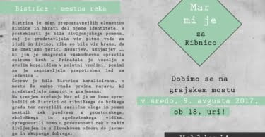 Mar mi je za Ribnici, Bistrica - mestna reka