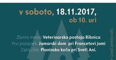 Občina Ribnica in RC Ribnica vabitv na pohod do Planinske koče pri Sveti Ani