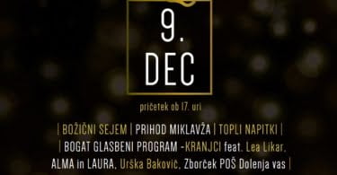Prižig lučk v Dolenji vasi 2017