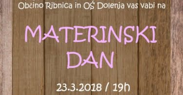 KID France Zbašnik, materinski dan 2018