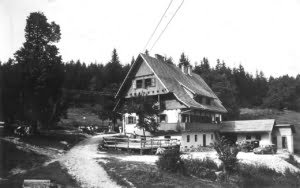 Dom na Travni gori 940m, Založilo Turistično olepševalno društvo Sodražica, odposlana 1960