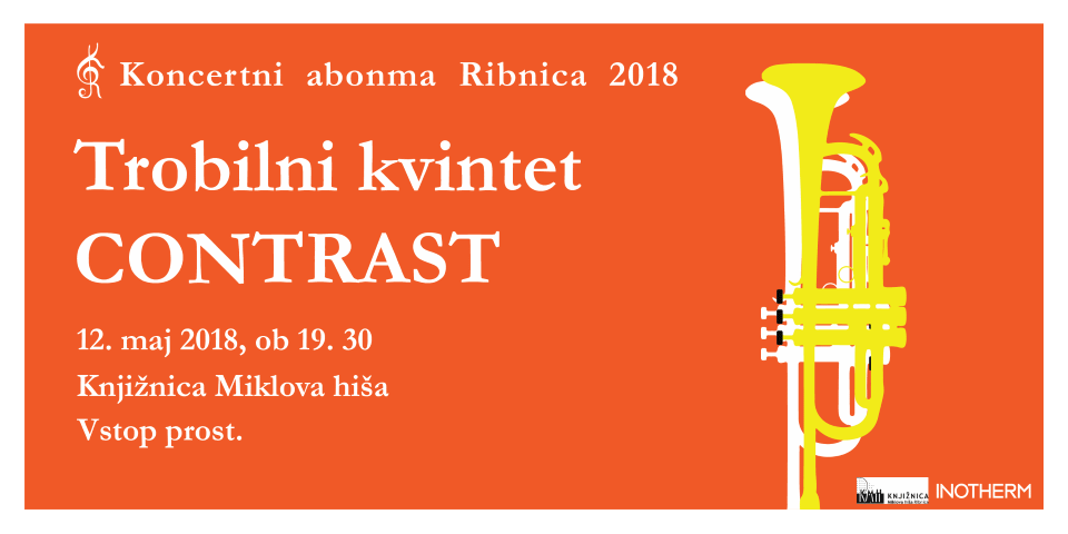 2. koncert abonmaja Ribnica 2018 Trobilni kvintet Contrast