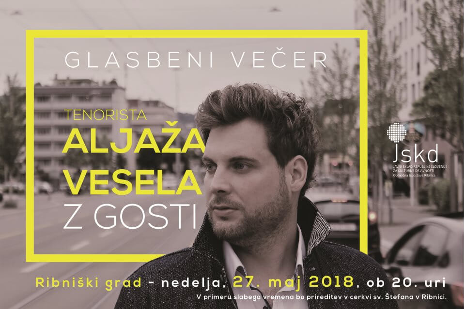Aljaž Vesel, glasbeni večer z gosti