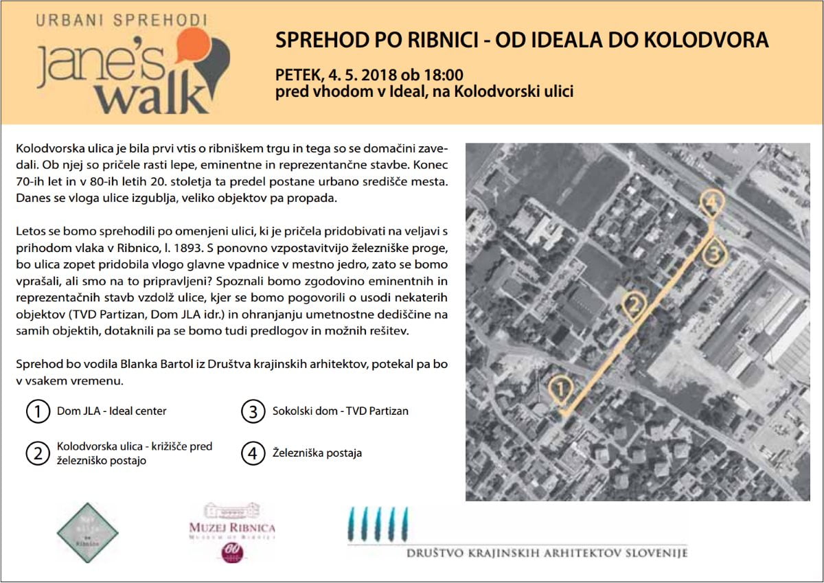 Urbani sprehod po Ribnici - od Ideala do Kolodvora