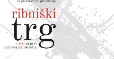 Vabilo na predstavitev publikacije, Ribniški trg