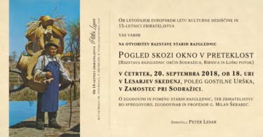 Pogled skozi okno v preteklost