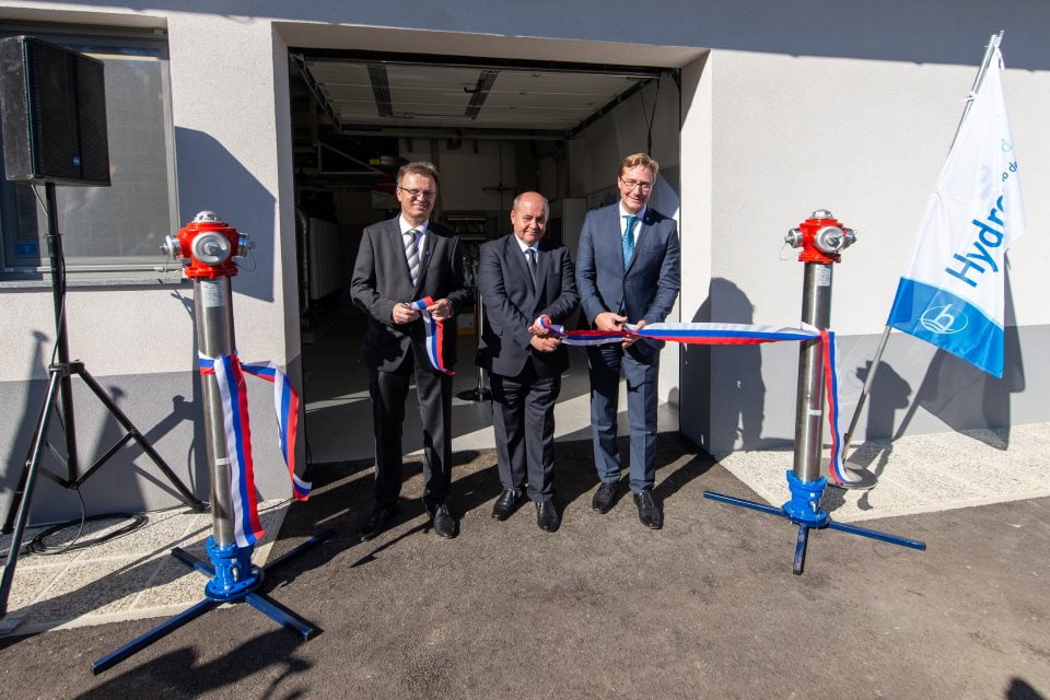Otvoritev nove vodarne Blate
