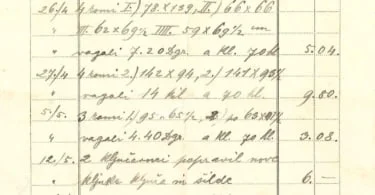 račun Anton Kersnič, ključavničar, 24.6.1906