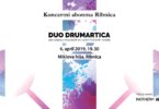 Koncertni abonma Ribnica 2019, Duo Drumartica