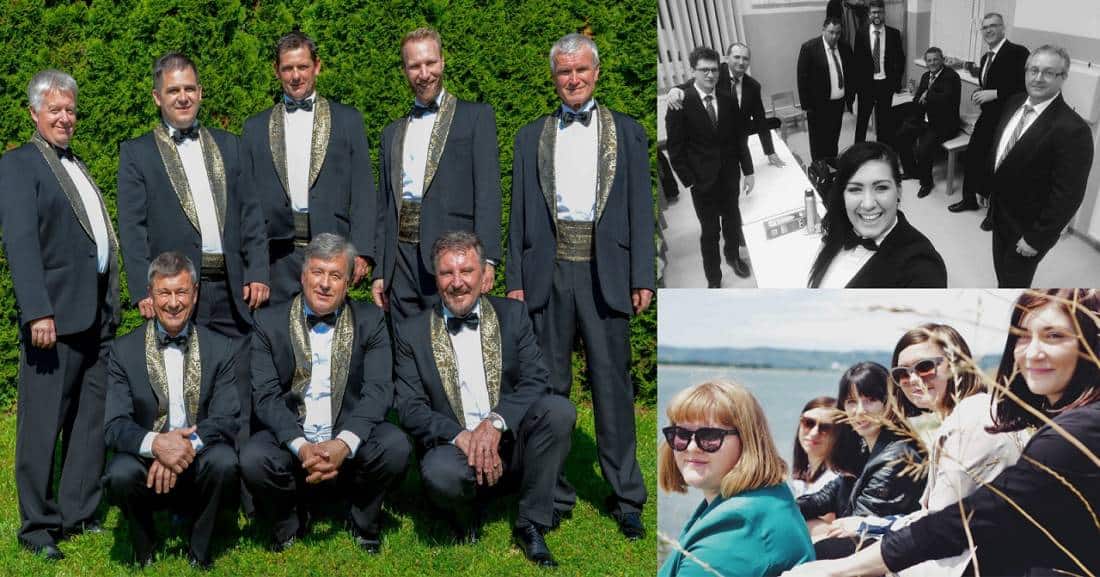 Okteta Gallus z gosti pri Novi Štifti