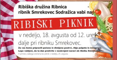 Ribiški piknik pri ribniku Smrekovec 2019