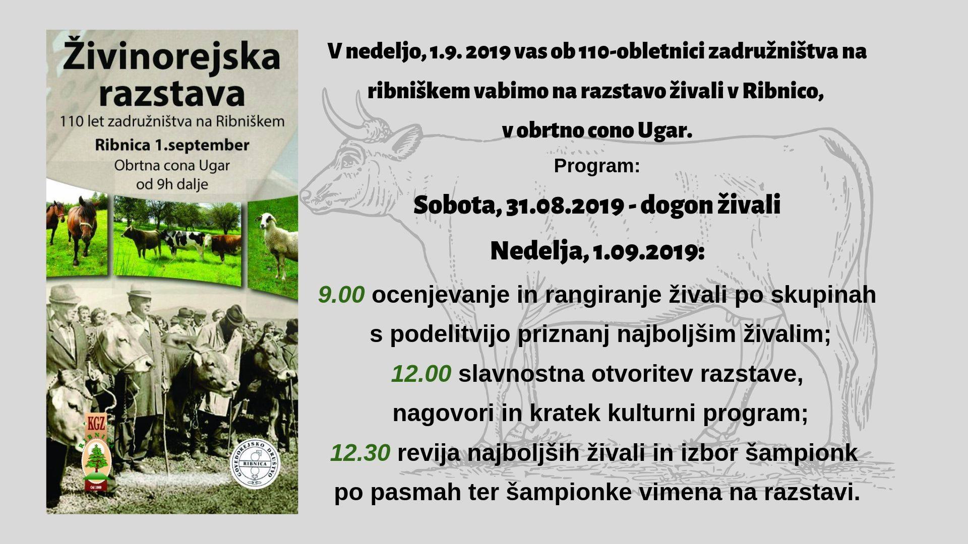 Živinorejska razstava 2019