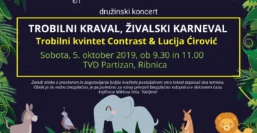 Koncertni abonma Ribnica 2019, Družinski koncert Živalski karneval