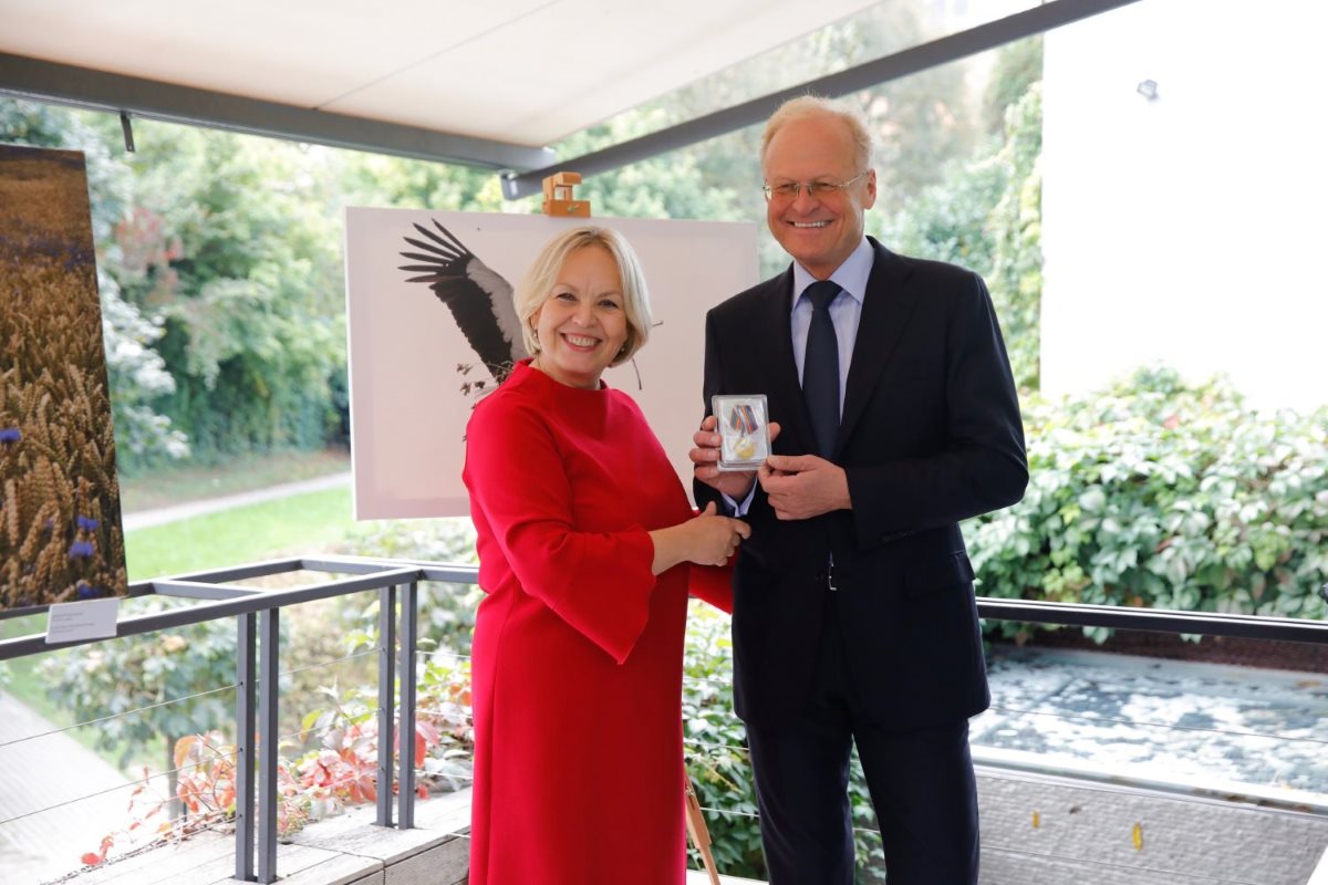 Janez Škrabec prejel Jubilejno medaljo Republike Belorusije