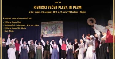 Folklorna skupina grmada vabi na Ribniški večer plesa in pesmi 2019