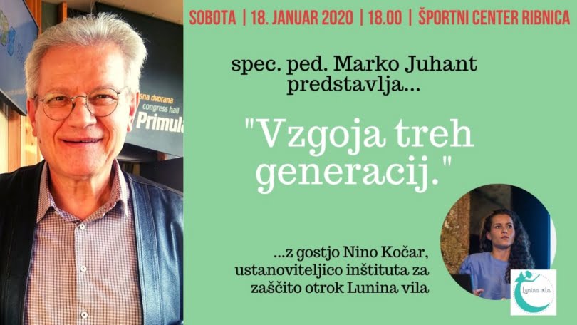 Marko Juhant z gostjo - Vzgoja treh generacij