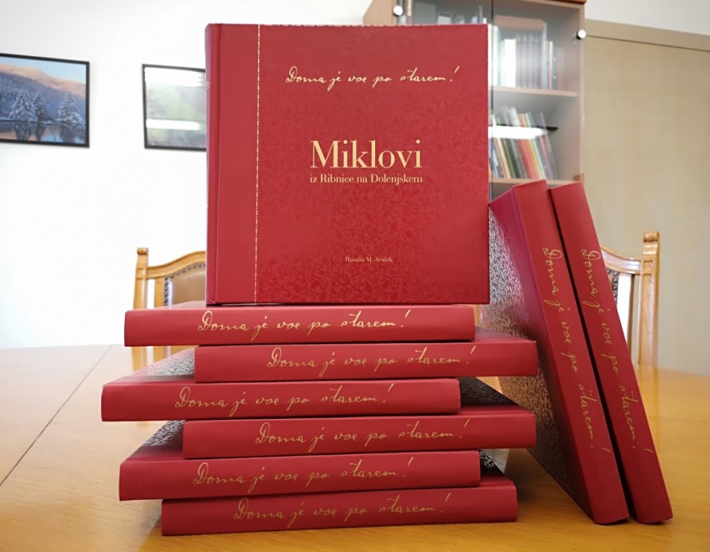 Knjiga - Miklovi iz Ribnice na Dolenjskem