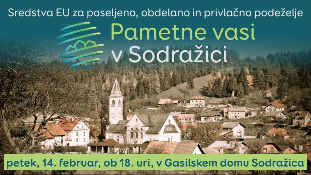 Vabljeni na omizje Pametne vasi v Sodražici