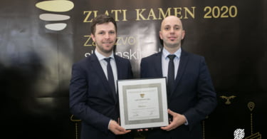 Zlati kamen 2020: Župan Samo Pogorelc in podžupan Aleš Mihelič