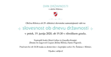 Dan Državnosti 2020 v občini Ribnica